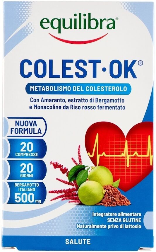 equilibra -  colest-ok, 20 compresse vitamine 24 g unisex