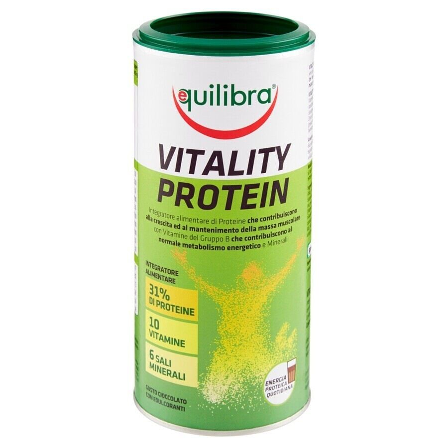 equilibra - tono ed energia vitality protein integratori vitamina 260 g unisex
