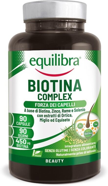 equilibra -  biotina complex, 90 capsule vitamine 29.5 g unisex