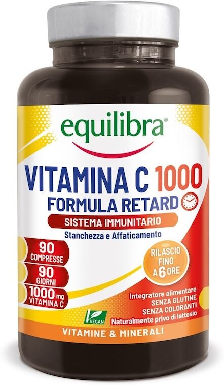 equilibra -  Vitamina C 1000, 90 compresse Vitamine 130 g unisex