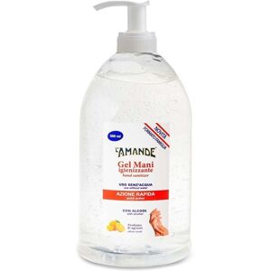 L' Amande - Gel Igienizzante Mani con Dispenser Disinfettanti 500 ml unisex