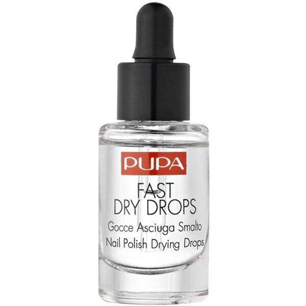 pupa milano - fast dry drops top coat 7 ml bianco unisex