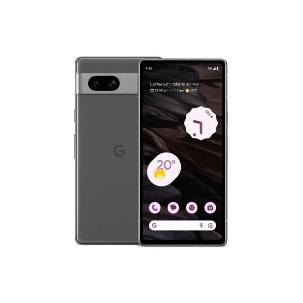 google smartphone  pixel 7a 6.1'' 8gb/128gb/5g/dual sim/4385mah/carbone [gopi7a5g128chd]