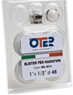 Oter Raccordi Kit tappi da 1" x 1/2" Oter