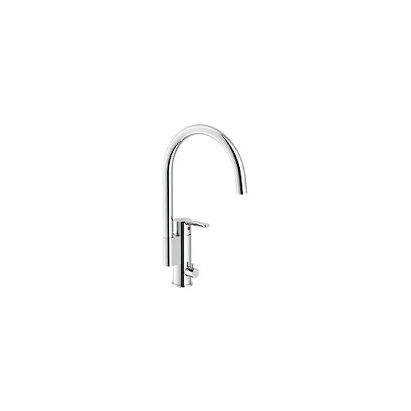 nobili abc miscelatore lavello con bocca girevole codice prod: ab87133/10cr