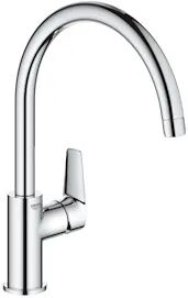 Grohe Bau Edge Rubinetto Lavabo Monoleva Con Piletta Codice Prod: 31367001