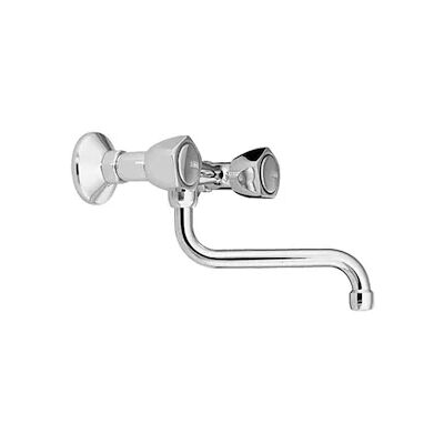 Mamoli Alfa Beta Rubinetto Cucina a Parete Bocca Alta Girevole Mamoli Alfa Beta Rubinetto Cucina a Parete Bocca Alta Girevole