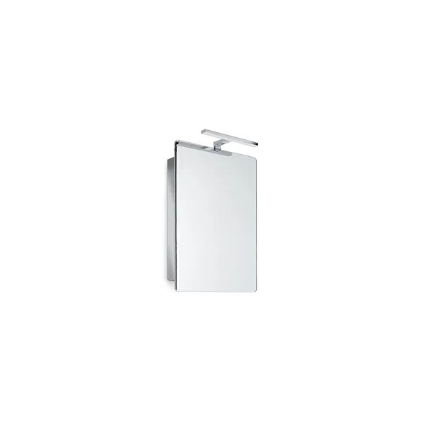 gedy banjo specchio contenitore 1 anta 51x60  luce con lampada led codice prod: 000028061300001