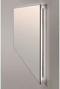 Colombo Design Fashion Mirrors Specchio Retroilluminato Led 90x60 Alluminio Codice Prod: B20650