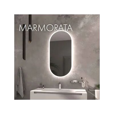 Koh-I-Noor Marmorata Specchio Ovale Satinato 50x90 Luce Naturale Codice Prod: L46081 Koh-I-Noor Marmorata Specchio Ovale Satinato 50x90 Luce Naturale Codice Prod: L46081