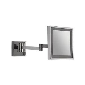 Gedy Nina Specchio Ingranditore 5x Quadrato Cromato Con Led Codice Prod: 000021141300000 Gedy Nina Specchio Ingranditore 5x Quadrato Cromato Con Led Codice Prod: 000021141300000