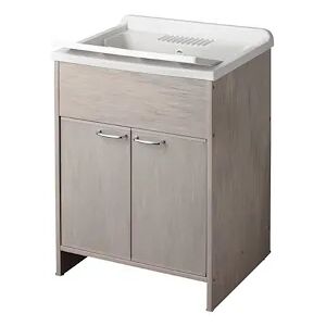 Negrari Lavatoio Con Ante Battenti 60x50 In Resina Bianco Codice Prod: 9002kr Negrari Lavatoio Con Ante Battenti 60x50 In Resina Bianco Codice Prod: 9002kr