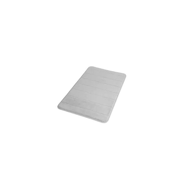 aquasanit memory tappeto foam 40x60 grigio chiaro codice prod: tame4060gc