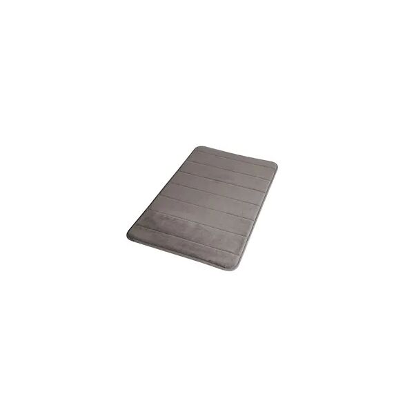 aquasanit memory tappeto foam 50x80 grigio scuro codice prod: tame5080gs