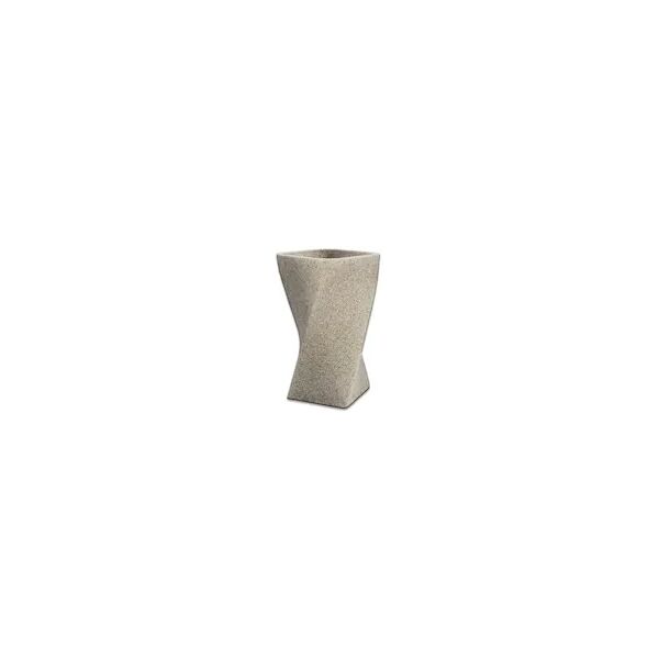 aquasanit stone bicchiere in stile angolare pietra codice prod: a102100imp000