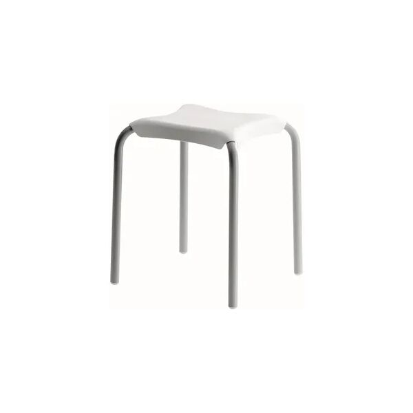 colombo design sit sgabello complementi bianco codice prod: b99550-bi