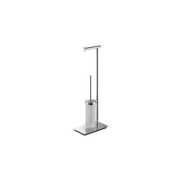 colombo design square piantana zona wc/bidet cromato codice prod: b99040cr