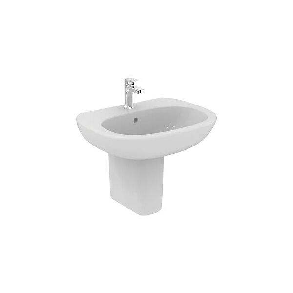 ideal standard tesi new lavabo 1 foro 65x50 sospeso -colonna e semicolonna non inclusa codice prod: t351301