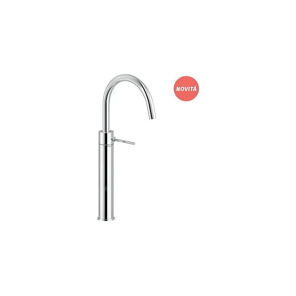 nobili velis miscelatore lavabo monocomando a bacinella  bocca girevole con scarico 1 1/4 codice prod: ve125168/2cr