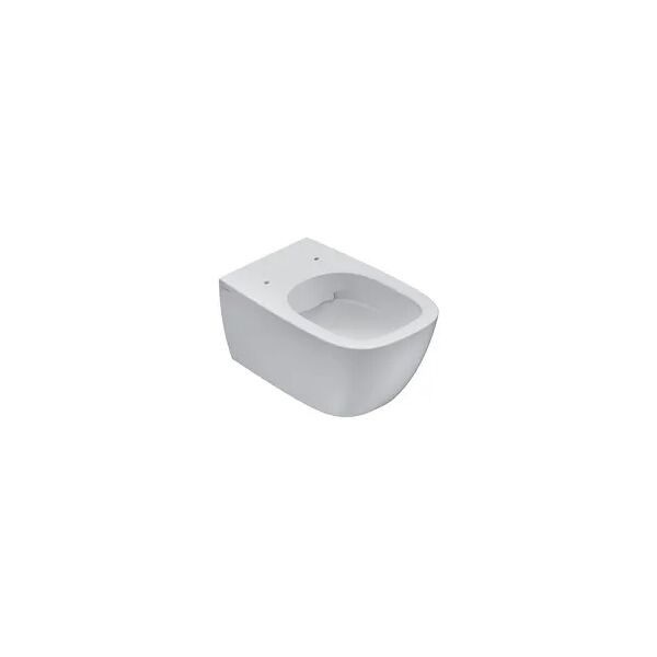 ceramica globo genesis wc 55 sospeso fissaggio nascosto bianco lucido codice prod: gns02bi