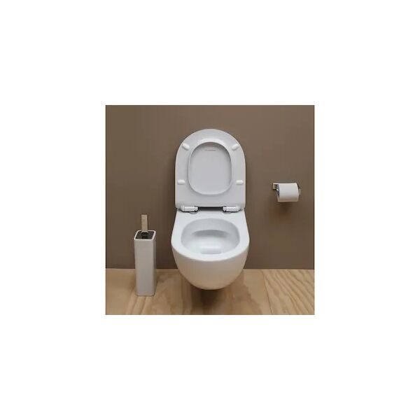 flaminia app wc sospeso sistema goclean bianco fissaggi inclusi codice prod: ap118g