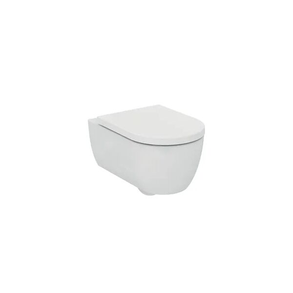 ideal standard blend curve wc sospeso aquablade® senza sedile fissaggi nascosti bianco codice prod: t374901