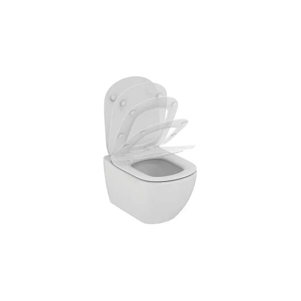 ideal standard tesi wc sospeso aquablade® slim sedile rallentato bianco codice prod: t354601