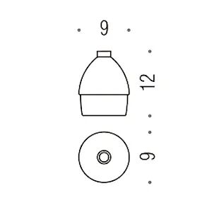 colombo design khala contenitore per spandisapone (l 0,35) satinato codice prod: b93510-van
