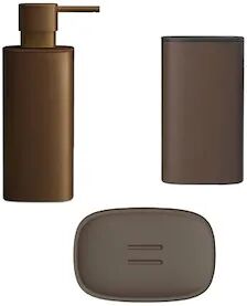 colombo design set accessori bronze trenta mood porta sapone + bicchiere + dispenser codice prod: b30400c02+b30410c02+b93410c02