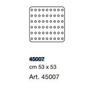 koh-i-noor tappetino antiscivolo in gomma 53x53 codice prod: 45007