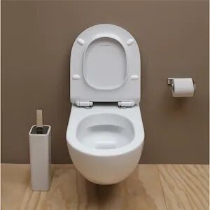 flaminia app wc sospeso sistema goclean bianco fissaggi inclusi codice prod: ap118g