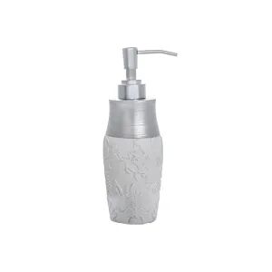 Aquasanit Damasco Dispenser Bianco/argento Codice Prod: Qd6120wk