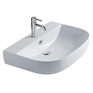 Galassia M2 Lavabo 1 Foro 70x48 Sospeso O A Colonna Bianco Codice Prod: 5206