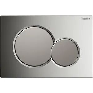 Geberit Sigma 01 115.770.Ka.5 Placca 2 Tasti  Cromato Lucido Codice Prod: 115.770.Ka.5