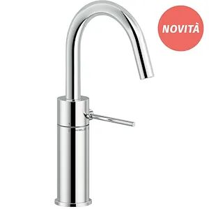 Nobili Velis Miscelatore Lavabo Monocomando Bocca Girevole Senza Scarico Codice Prod: Ve125138/3cr