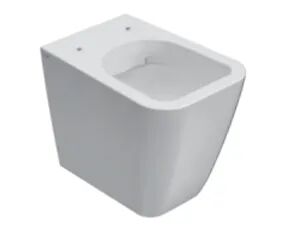 Ceramica Globo Stone Wc 52.36 Multi Senza Brida Filo Parete Con Fissaggi Ghost Bianco Lucido Codice Prod: St004bi