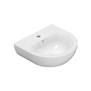 Ceramica Globo Grace Lavabo Sospeso/colonna 50x45 Bianco Lucido Monoforo Codice Prod: Grn50bi Ceramica Globo Grace Lavabo Sospeso/colonna 50x45 Bianco Lucido Monoforo Codice Prod: Grn50bi