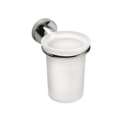 Colombo Design B27020cr-Van Accessorio bagno in vetro satinato cromato da parete Colombo Design B27020cr-Van Accessorio bagno in vetro satinato cromato da parete