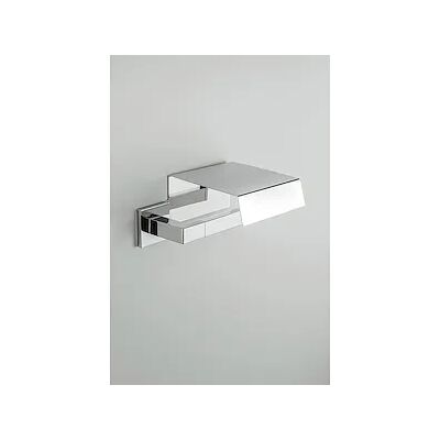 Colombo Design Basic Q Porta Rotolo Con Coperchio Cromato - Accessorio bagno Colombo Design Basic Q Porta Rotolo Con Coperchio Cromato - Accessorio bagno