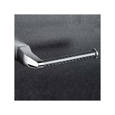 Colombo Design Road Porta Rotolo Cromato/carbonium Codice Prod: B80080crq Colombo Design Road Porta Rotolo Cromato/carbonium Codice Prod: B80080crq