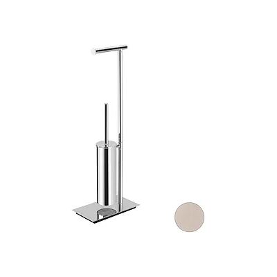 Colombo Design Square Piantana Con Porta Rotolo E Porta Scopino Zirconium Codice Prod: B99070hps1 Colombo Design Square Piantana Con Porta Rotolo E Porta Scopino Zirconium Codice Prod: B99070hps1