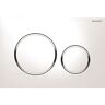 Geberit Sigma 20 115.882.Kj.1 Placca 2 Tasti Bianco/cromato/bianco Codice Prod: 115.882.Kj.1