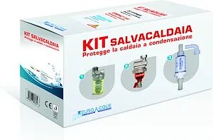 Euroacque Kit Salvacaldaia: Defangatore + Dosatore Polifosfati + Neutralizzatore Condensa Codice Prod: Kitsalv1