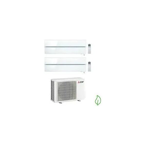 mitsubishi condizionatore dualsplit serie kirigamine style 12000+12000 btu codice prod: msz-ln35vg2v(2) mxz-2f53vf3