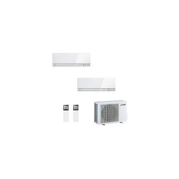 mitsubishi condizionatore dualsplit serie kirigamine zen 9000+12000 btu codice prod: msz-ef25(35)vgkw mxz-2f42vf3