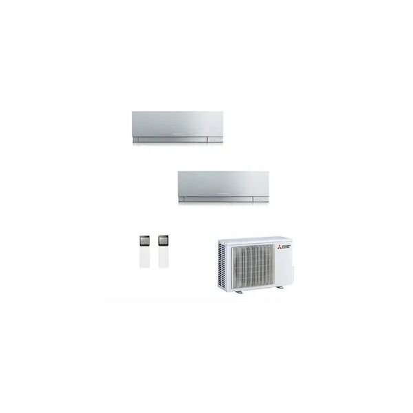 mitsubishi condizionatore dualsplit serie kirigamine zen 9000+9000 btu codice prod: msz-ef25(25)vgks mxz-2f33vf3