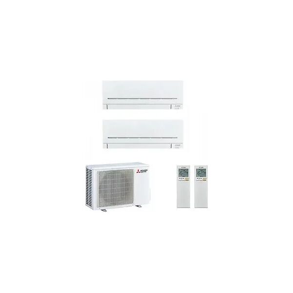 mitsubishi condizionatore dualsplit serie plus 7000+7000 btu codice prod: msz-ap20(20)vgk mxz-2f33vf3