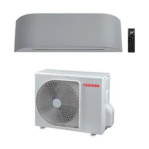 toshiba haori condizionatore monosplit 13000 btu grigio chiaro/scuro codice prod: ras-b13n4kvrg-e ras-13j2avsg-e