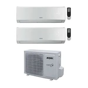 Aermec Condizionatore Dualsplit Serie Slg 9000 + 18000 Btu Codice Prod: Slg25(50)0w + Mlg630