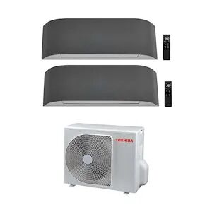 Toshiba Condizionatore Dualsplit Serie Haori 13000+16000 Btu Codice Prod: Ras-B13(16)N4kvrg-E 2m18u2avg-